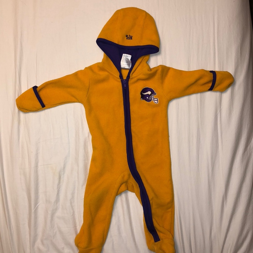 Vikings infant fleece